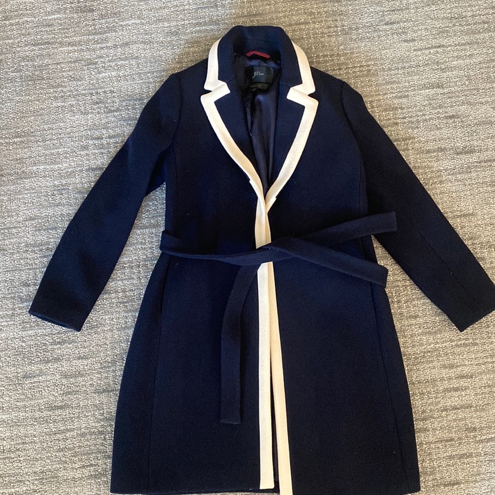 JCrew  Italian stadium Cloth coat. Like new. Size 10